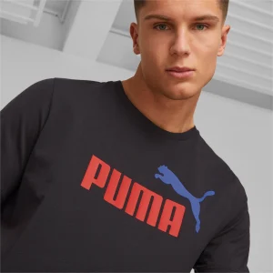 PUMA-H-T-SHIRT ESSENTIALS+ 2 COULEURS LOGO