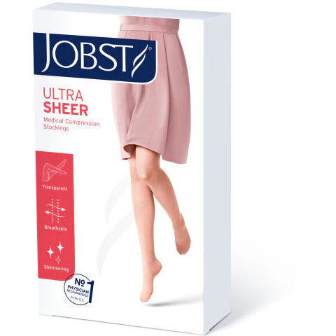 JOBST® UltraSheer Women's Waist High 15-20 mmHg – Image 8